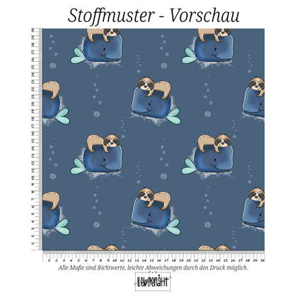 VORBESTELLUNG | FAULTIER WAL LÄSSIGBLAU | GROWIDESIGN