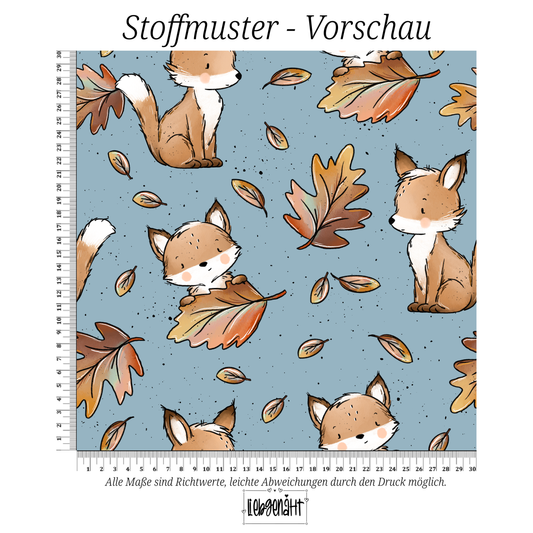 VORBESTELLUNG | FUCHS HERBST HELLBLAU | KATZENGOLD