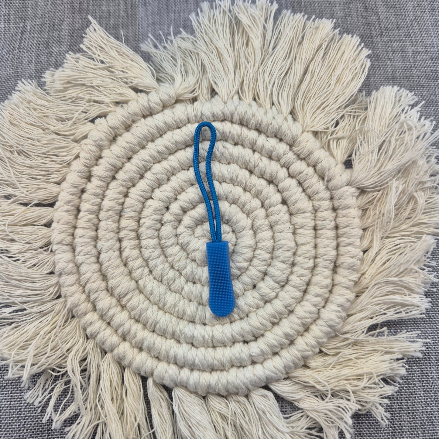 ZIPPER ANHÄNGER | Blau