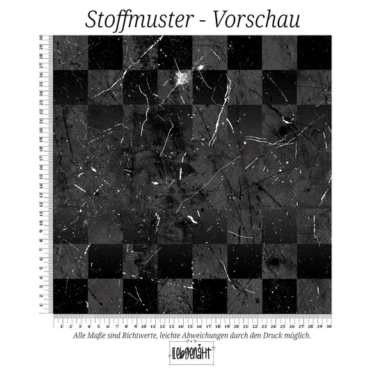VORBESTELLUNG | GRUNGE KARO | ANTHRAZIT | SPLASH