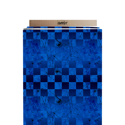 VORBESTELLUNG | GRUNGE KARO | ROYALBLAU | SCRATCH