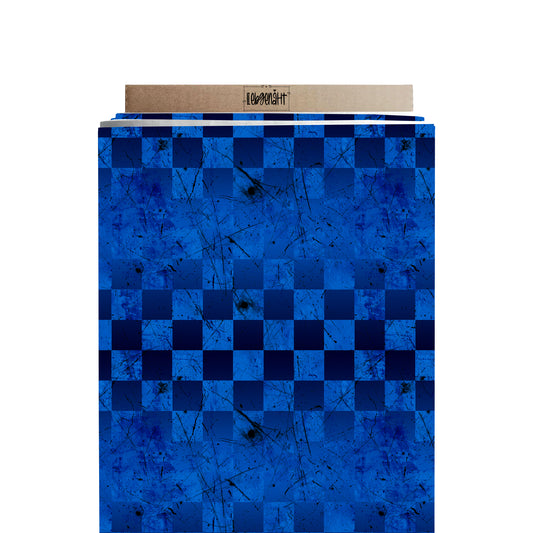VORBESTELLUNG | GRUNGE KARO | ROYALBLAU | SCRATCH
