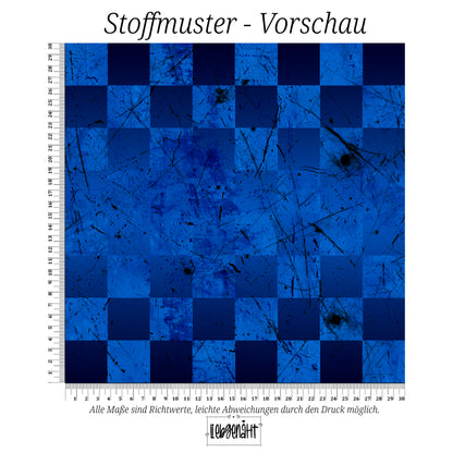 VORBESTELLUNG | GRUNGE KARO | ROYALBLAU | SCRATCH