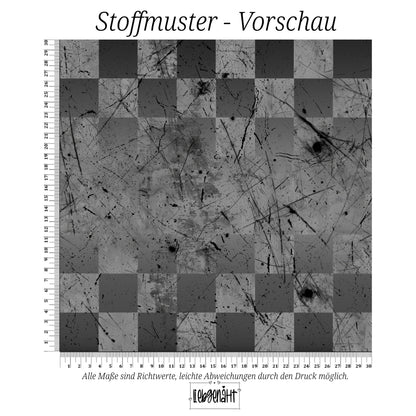 VORBESTELLUNG | GRUNGE KARO | GRAU | SCRATCH