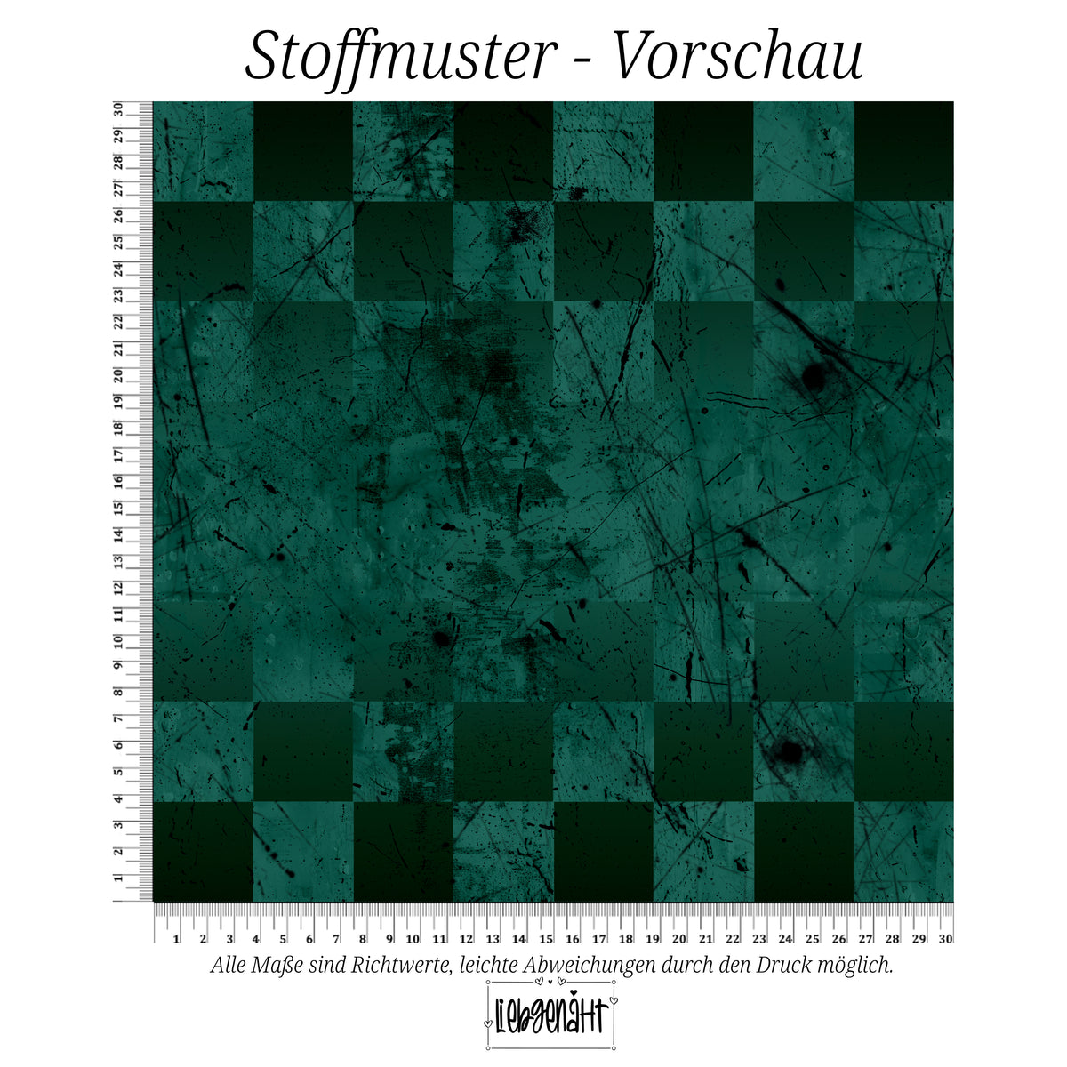 VORBESTELLUNG | GRUNGE KARO | TANNENGRÜN | SCRATCH