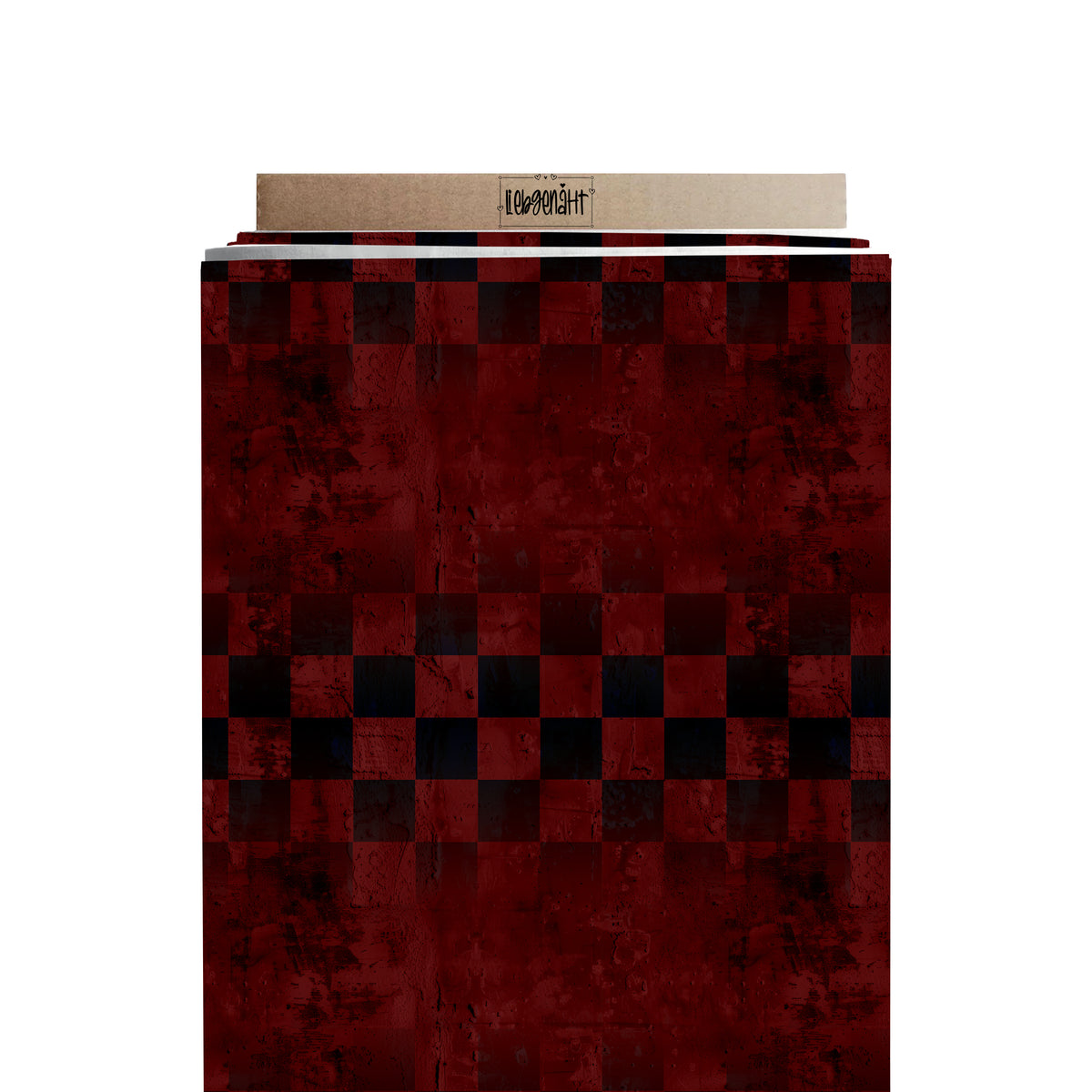 VORBESTELLUNG | GRUNGE KARO | DUNKELROT | BASIC