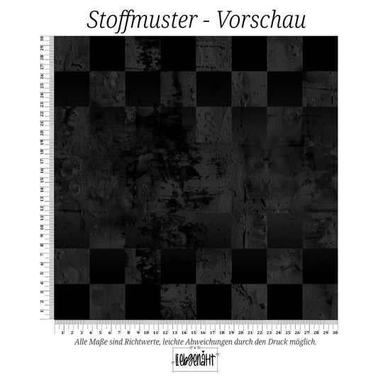VORBESTELLUNG | GRUNGE KARO | SCHWARZ | BASIC