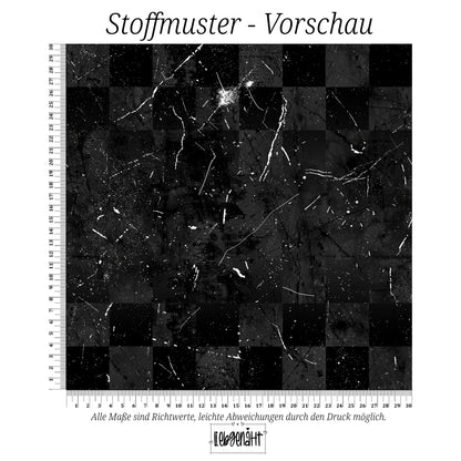 VORBESTELLUNG | GRUNGE KARO | SCHWARZ | SPLASH