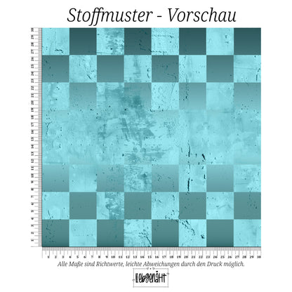 VORBESTELLUNG | GRUNGE KARO | EISBLAU | BASIC