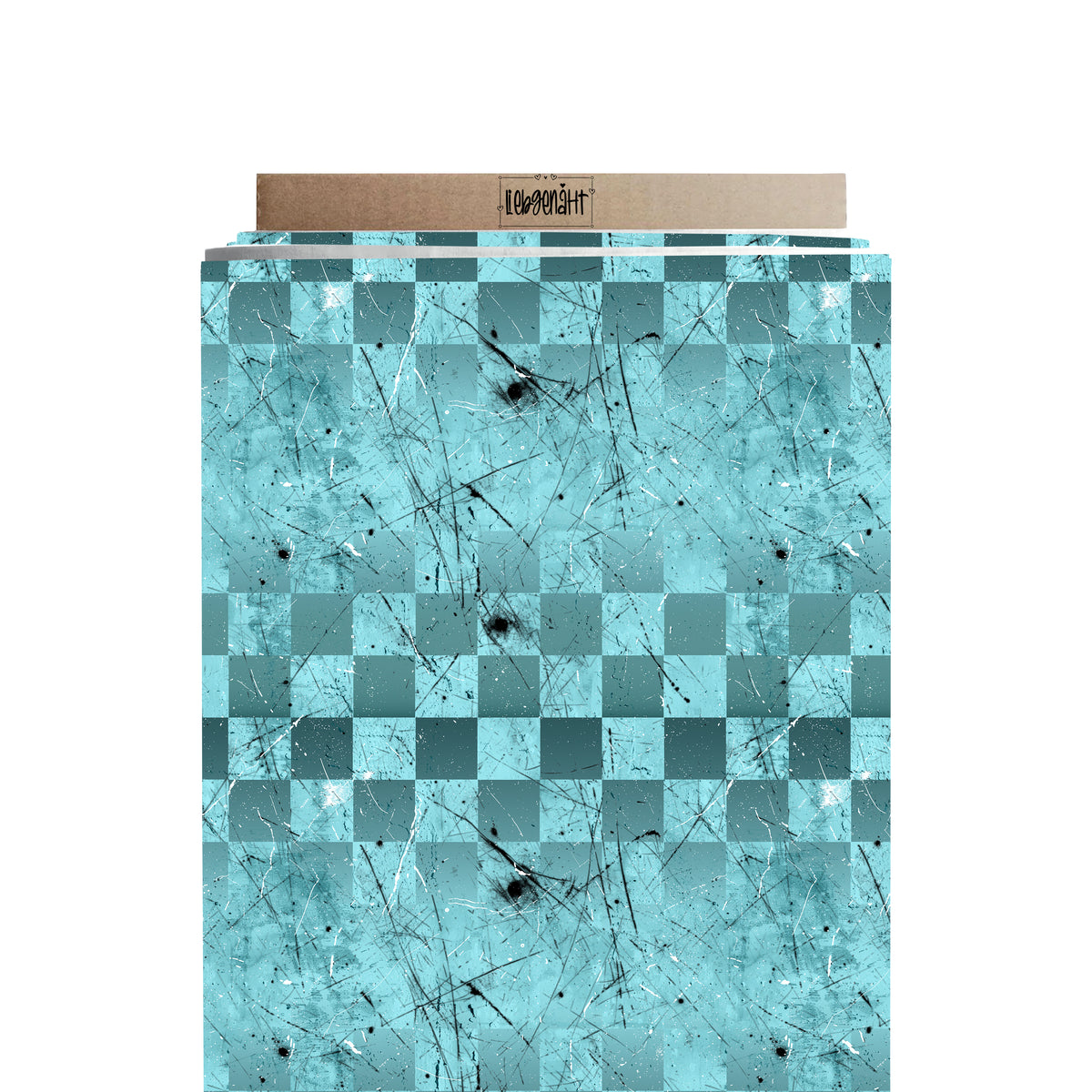 VORBESTELLUNG | GRUNGE KARO | EISBLAU | SPLASH