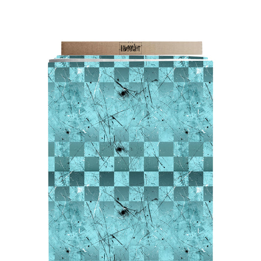 VORBESTELLUNG | GRUNGE KARO | EISBLAU | SPLASH