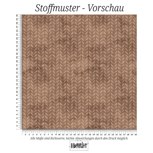 VORBESTELLUNG | HERBSTTIERE | FISCHGRÄT TAUPE