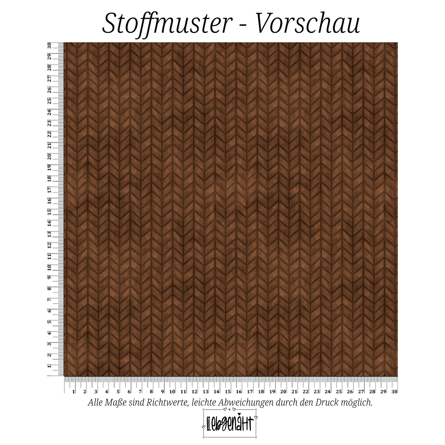 VORBESTELLUNG | HERBSTTIERE | FISCHGRÄT WALNUSS