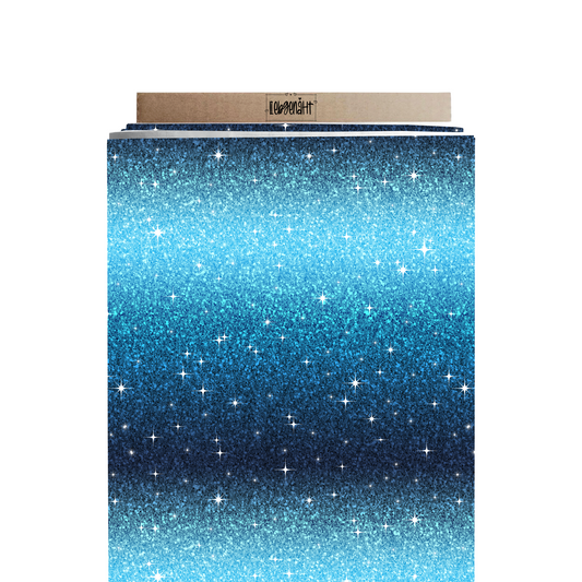 LYCRA | VORBESTELLUNG | Ombre Glitter Blau