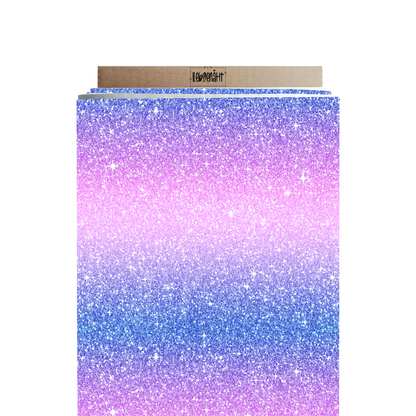 LYCRA | ORBESTELLUNG | Ombre Glitter Rosé/Blau