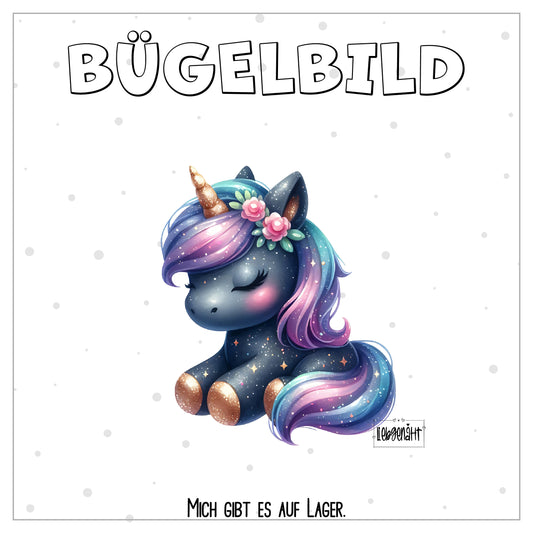 GLITZER! Einhorn - 10 cm