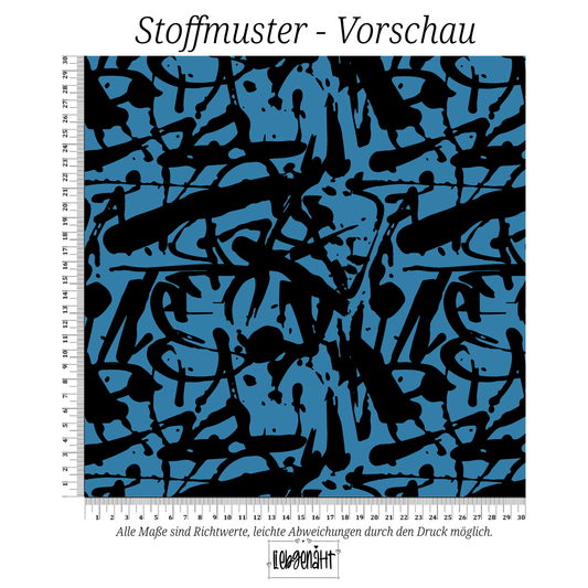 VORBESTELLUNG | PANDA | GRAFFITI BLAU