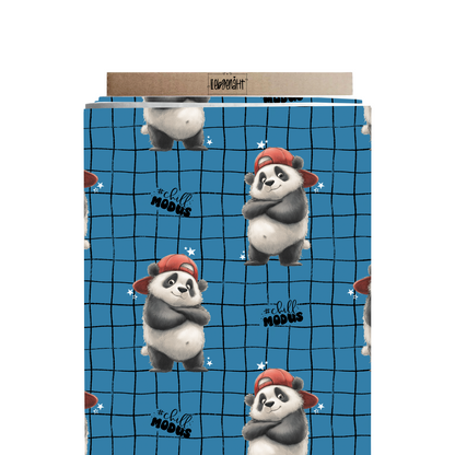 VORBESTELLUNG | PANDA | ALLOVER BLAU