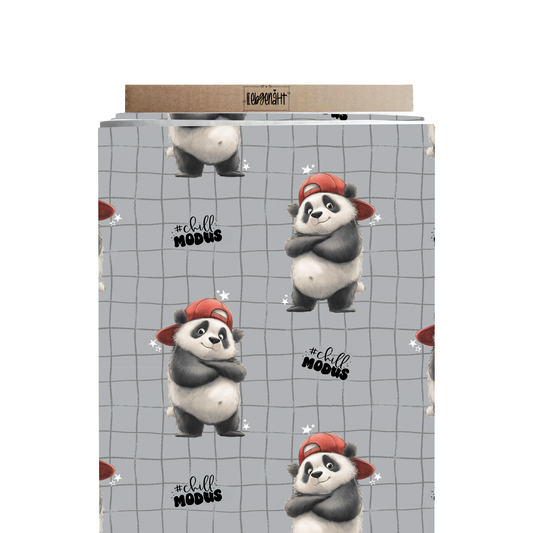 VORBESTELLUNG | PANDA | ALLOVER GRAU