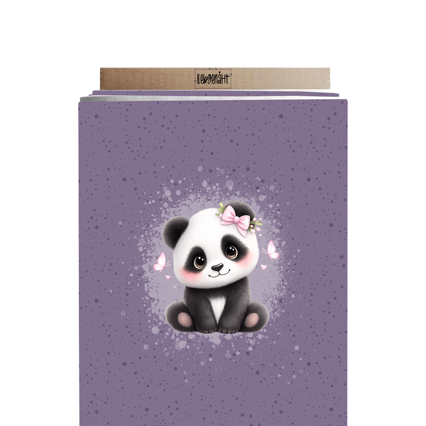 VORBESTELLUNG | PANDA MIT SCHLEIFE PANEL