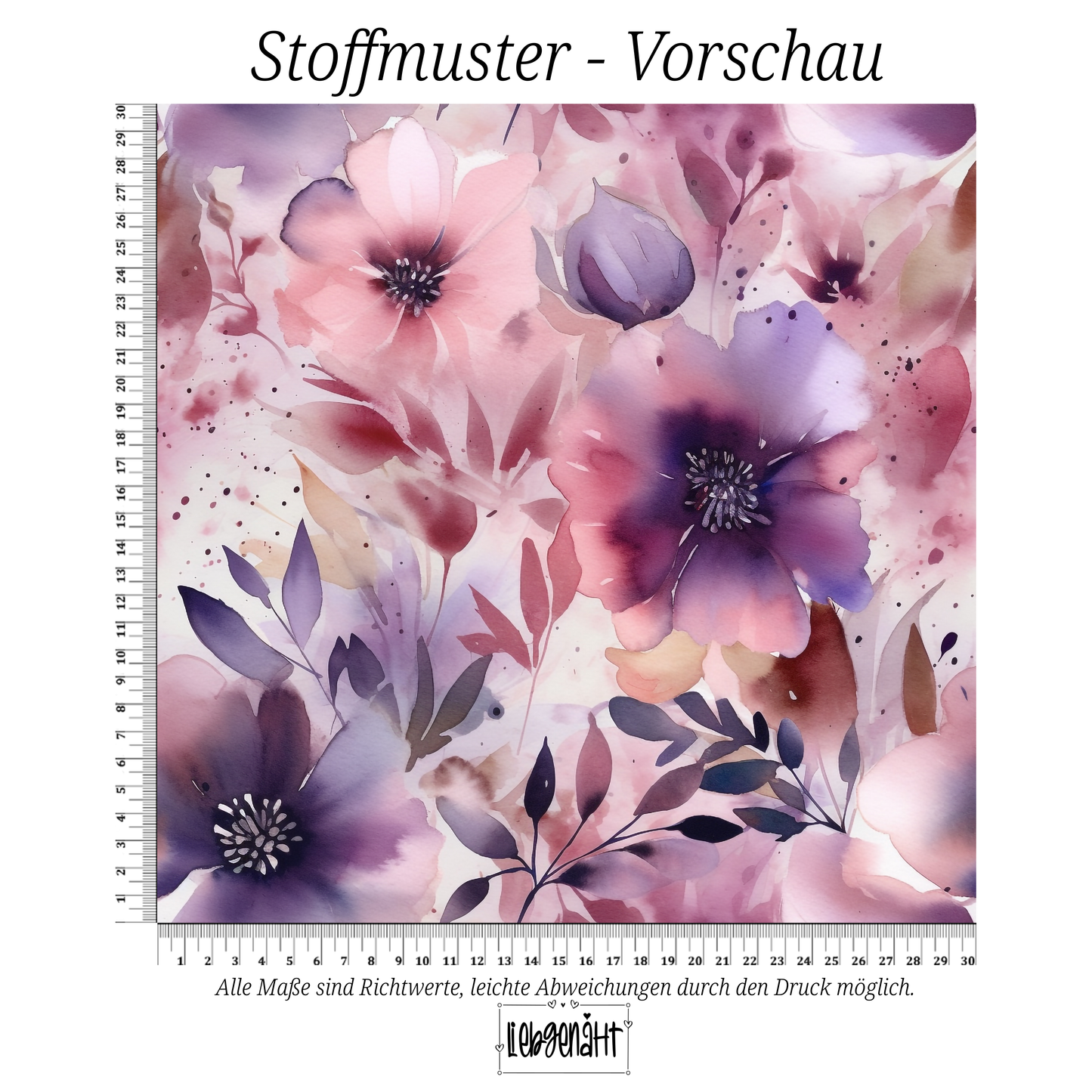 VORBESTELLUNG | PANDA SERIE | LILA BLUMEN