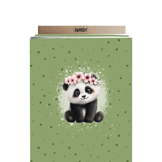 VORBESTELLUNG | PANDA MIT BLUME PANEL