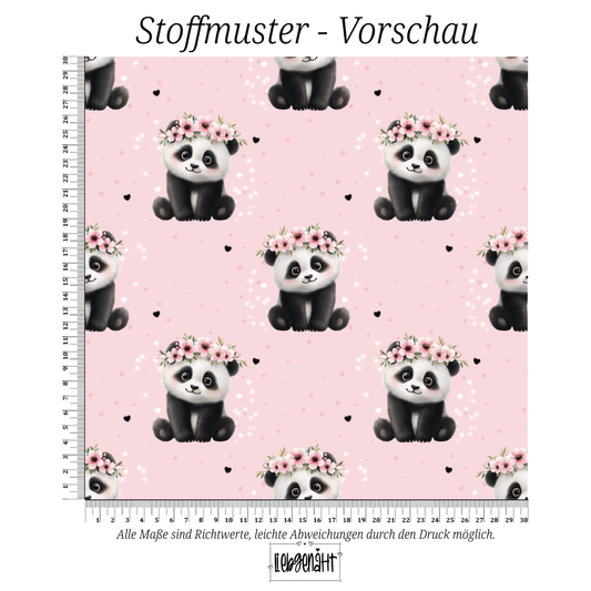 VORBESTELLUNG | PANDA BLUME | ALLOVER ROSA