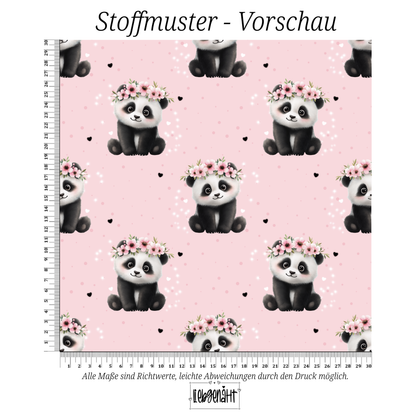 VORBESTELLUNG | PANDA BLUME | ALLOVER ROSA