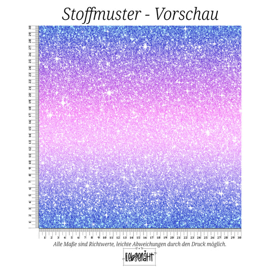 VORBESTELLUNG | EINHORNSERIE | STERNENGLITZER ROSA-BLAU