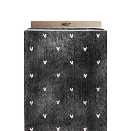 VORBESTELLUNG | DENIM | ANTHRAZIT | ROSA HERZEN