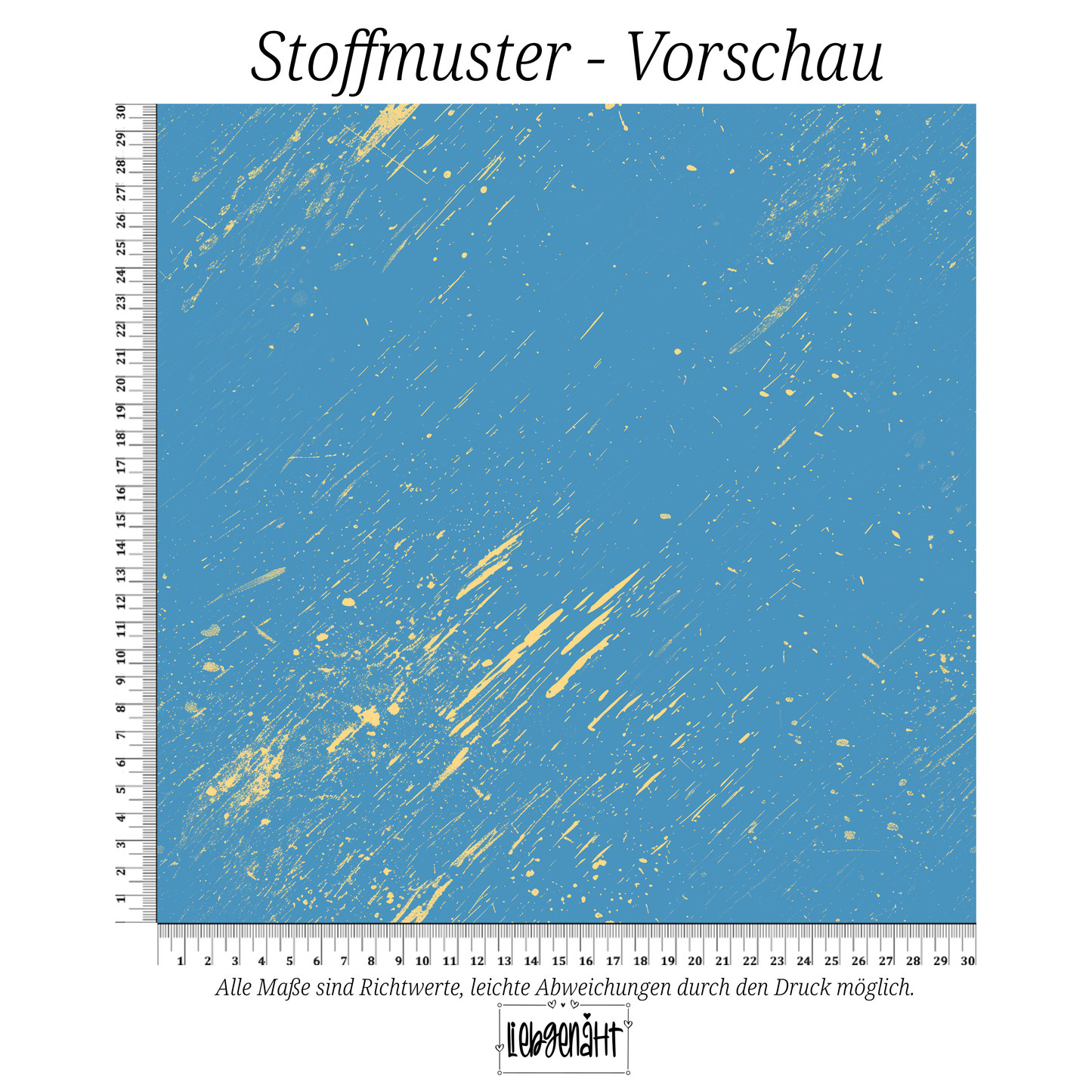VORBESTELLUNG | BAUERNHOFSERIE | GRUNGE BLAU GELB