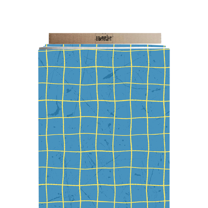 VORBESTELLUNG | BAUERNHOFSERIE | GRID BLAU GELB