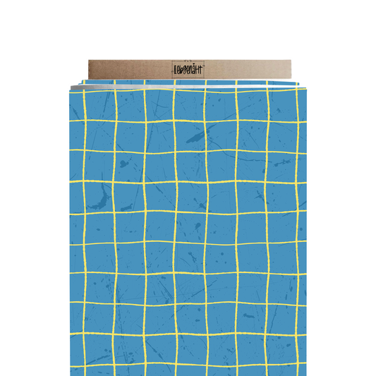 VORBESTELLUNG | BAUERNHOFSERIE | GRID BLAU GELB