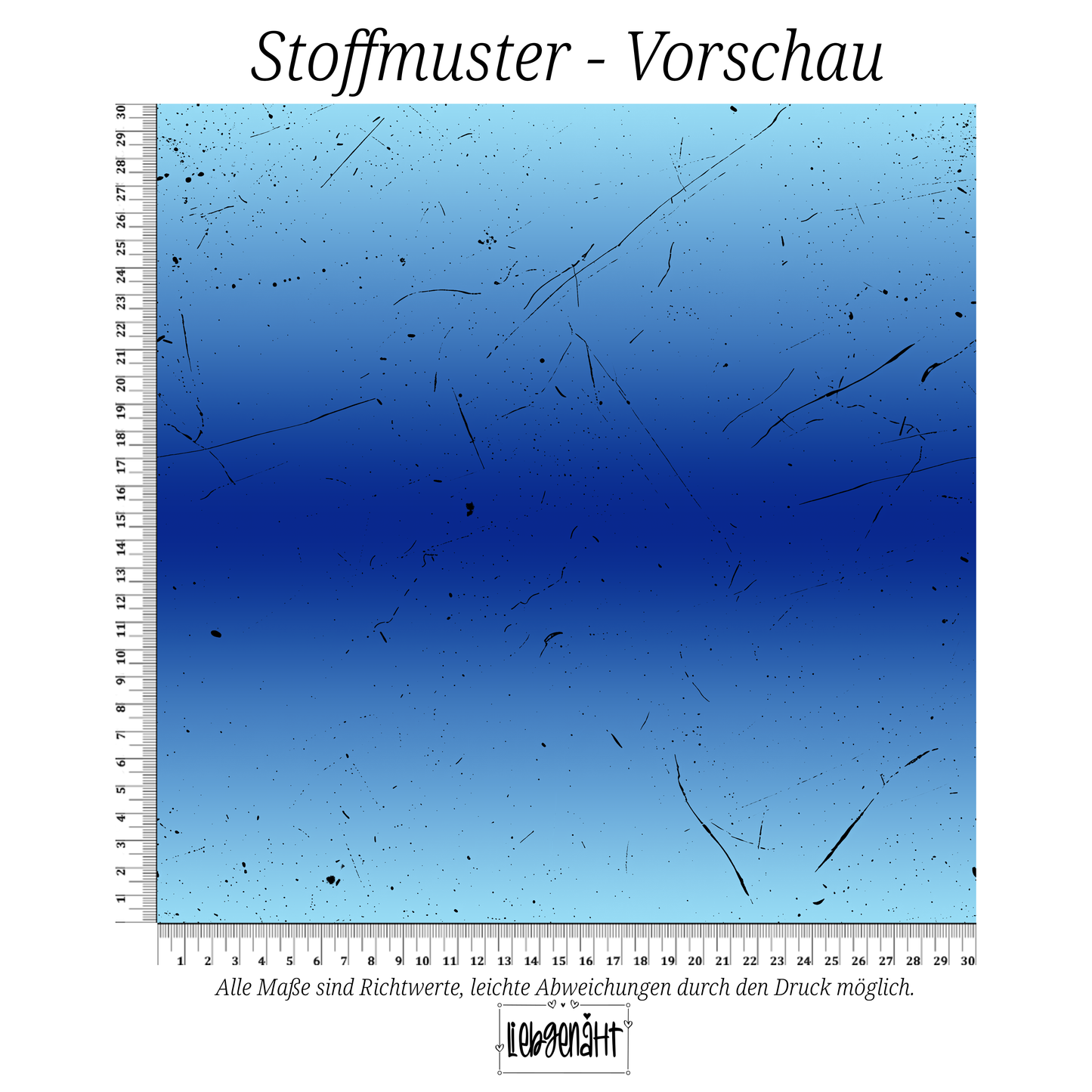 VORBESTELLUNG | SOMMERZEIT | VERLAUF BLAU-HELLBLAU