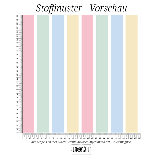 VORBESTELLUNG | SOMMERZEIT | STREIFEN PASTELL GIRLY