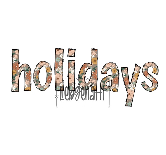 VORBESTELLUNG! holidays, Retro