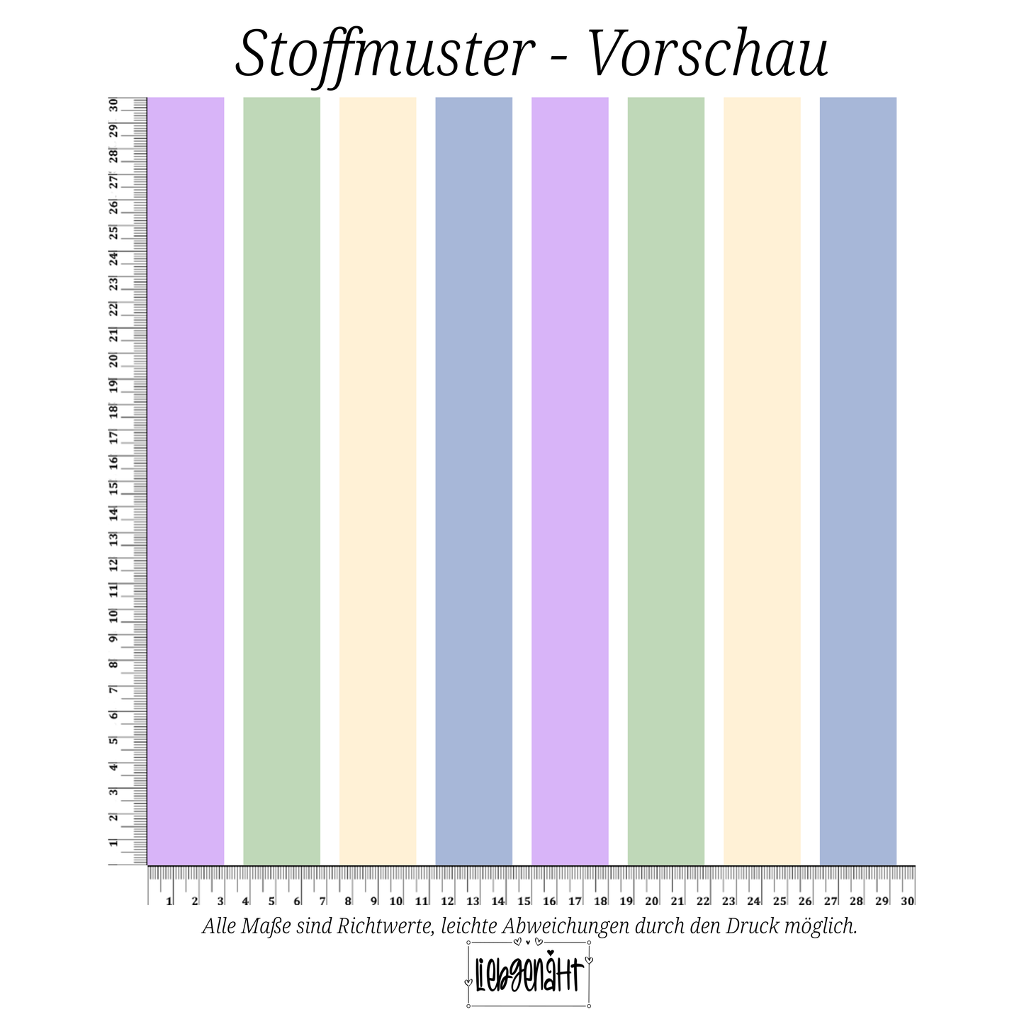 VORBESTELLUNG | SOMMERZEIT | STREIFEN PASTELL BUNT