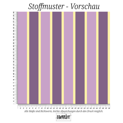 VORBESTELLUNG | SOMMERZEIT | STREIFEN LILA-GELB