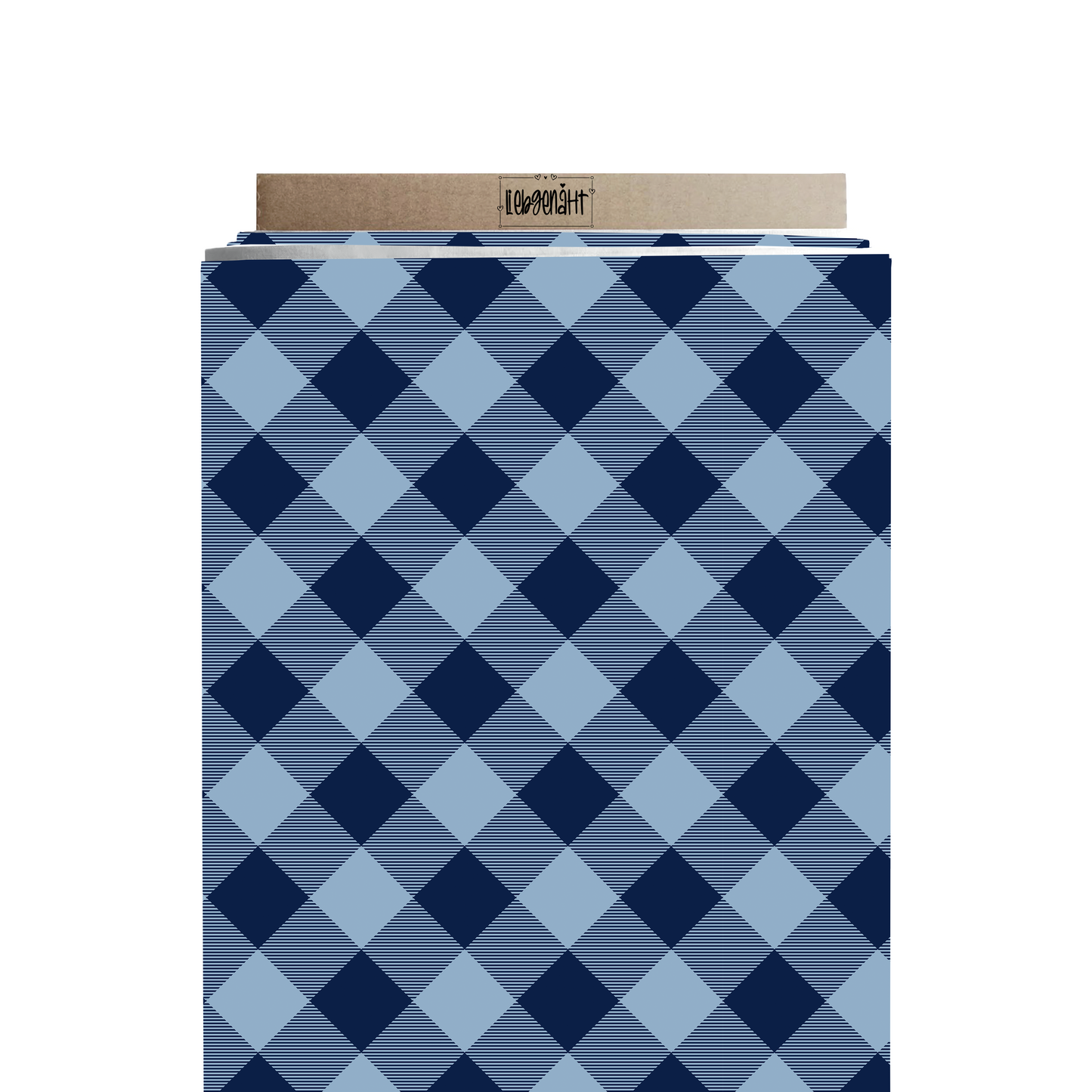 VORBESTELLUNG | HUNDESERIE | RAUTEN | NAVY / HELLBLAU
