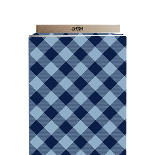 VORBESTELLUNG | HUNDESERIE | RAUTEN | NAVY / HELLBLAU