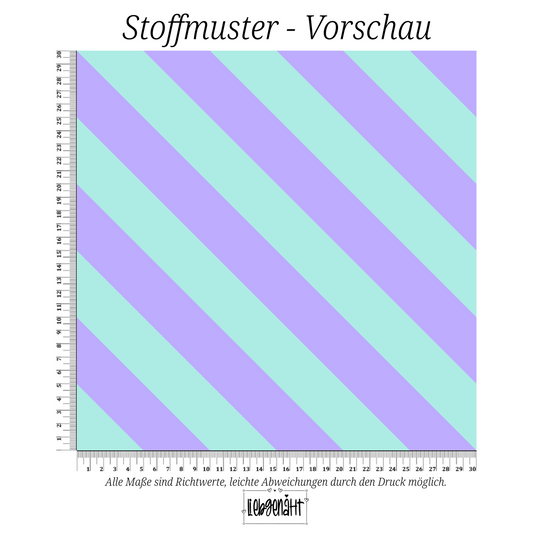 VORBESTELLUNG | DIAGONALSTREIFEN | MINZFLIEDER