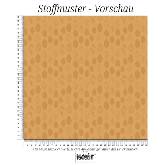VORBESTELLUNG | HERBSTTIERE | KOMBI WASCHBÄR HERBSTBLATT