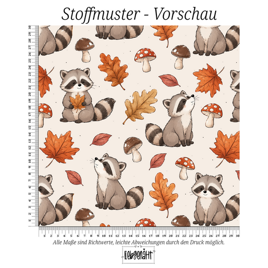 VORBESTELLUNG | HERBSTTIERE | WASCHBÄR HERBSTSPAZIERGANG