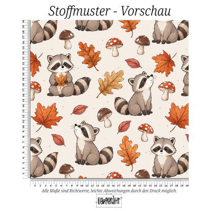 VORBESTELLUNG | HERBSTTIERE | WASCHBÄR HERBSTSPAZIERGANG