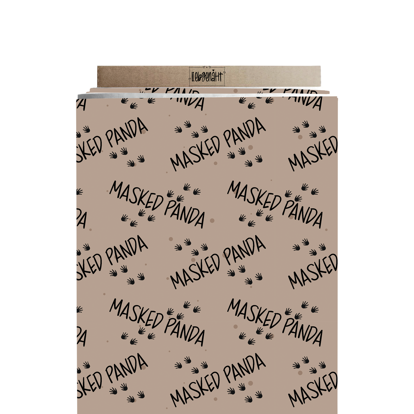 VORBESTELLUNG | HERBSTTIERE | MASKED PANDA - TAUPE