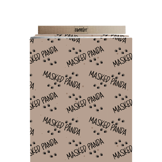 VORBESTELLUNG | HERBSTTIERE | MASKED PANDA - TAUPE