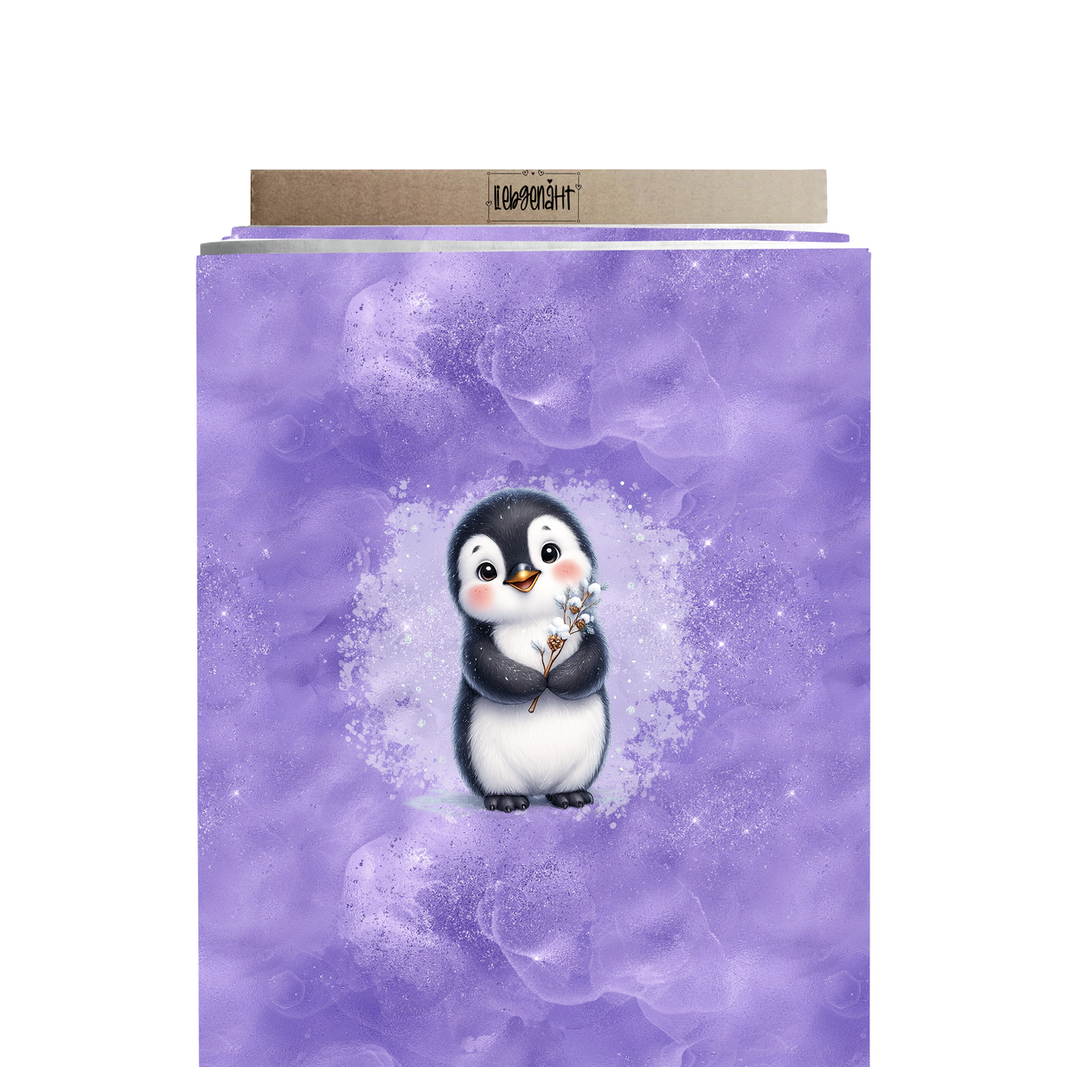 VORBESTELLUNG | WINTERWELT | PANEL PINGUIN FLIEDERZAUBER