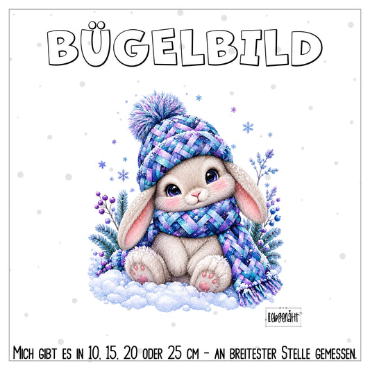 VORBESTELLUNG | BÜGELBILD | WINTERHASE
