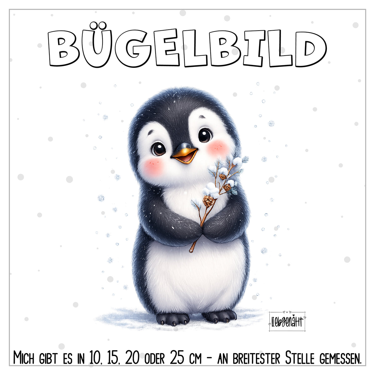 VORBESTELLUNG | BÜGELBILD | PINGUIN