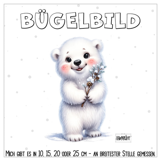 VORBESTELLUNG | BÜGELBILD | EISBÄR
